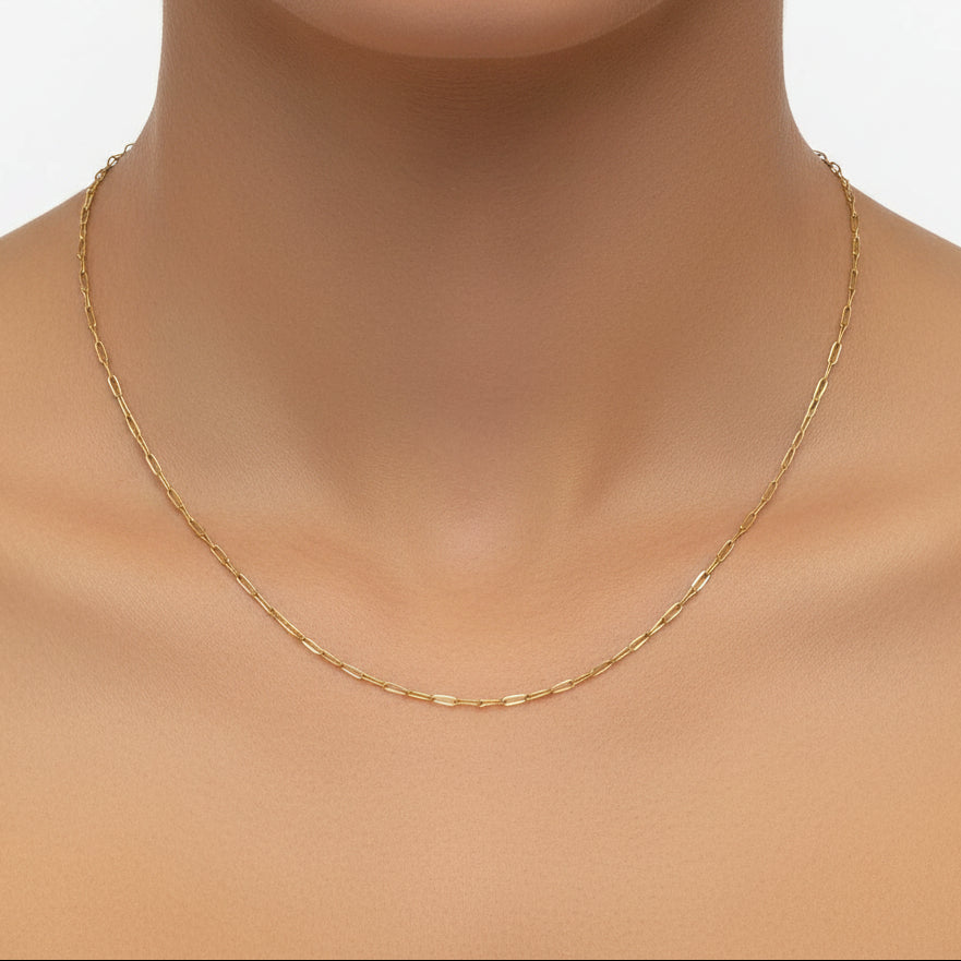 Collier Princesse en Or Jaune 18k - 2.55 G