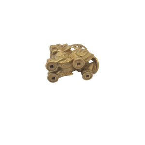 Pendentif Lion Asiatique en Or Jaune 22 Carats