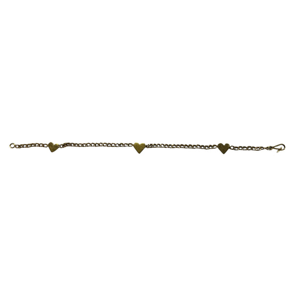 Bracelet Or avec Coeurs