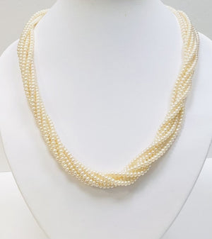 Collier Or des Perles