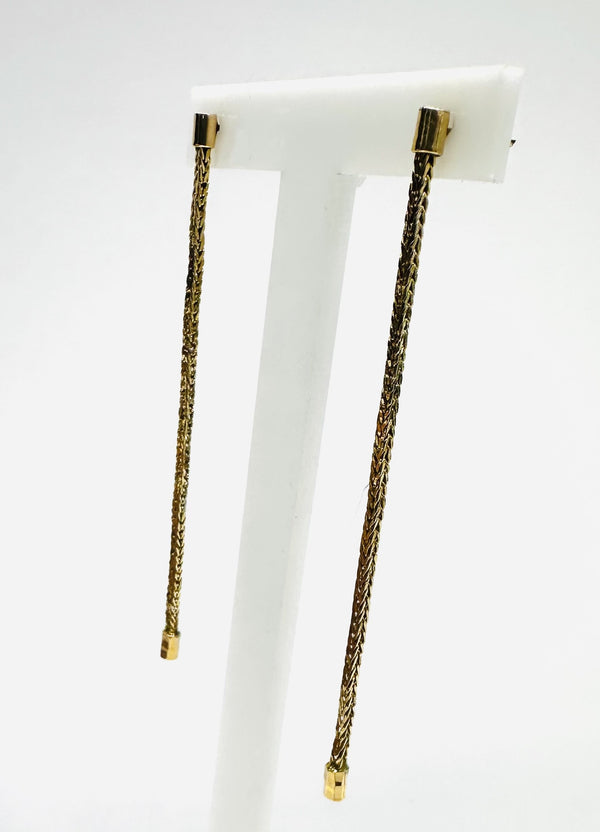 Boucles Pendantes Or