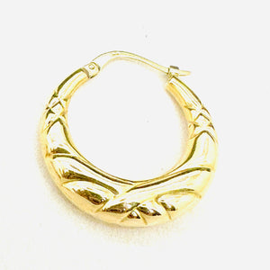 Créoles Or Jaune