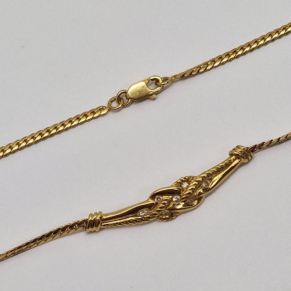 Collier Or avec Diamants