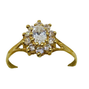 Bague Chou avec Oxydes