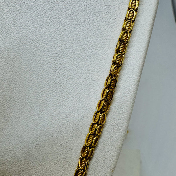 Collier Or Jaune 22k