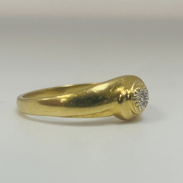 Bague Or avec Diamants
