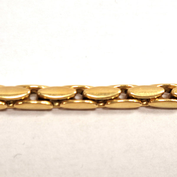 Bracelet Or Maille Haricot