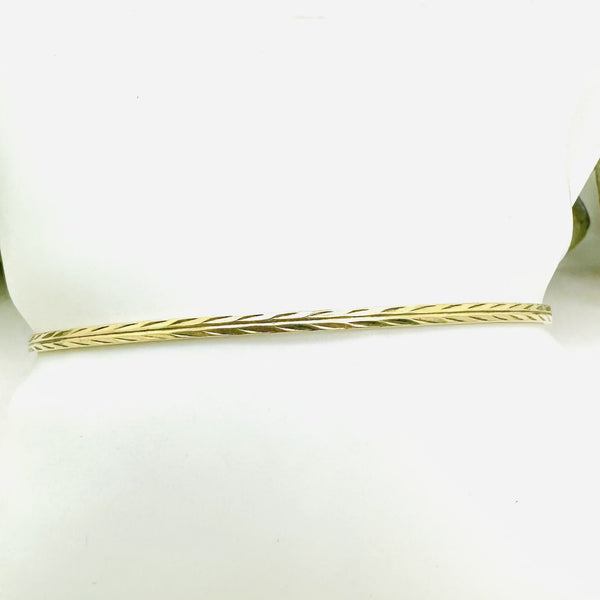 Bracelet Jonc Or Jaune