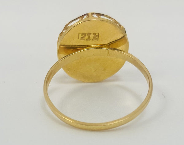 Bague Originale Or 22k