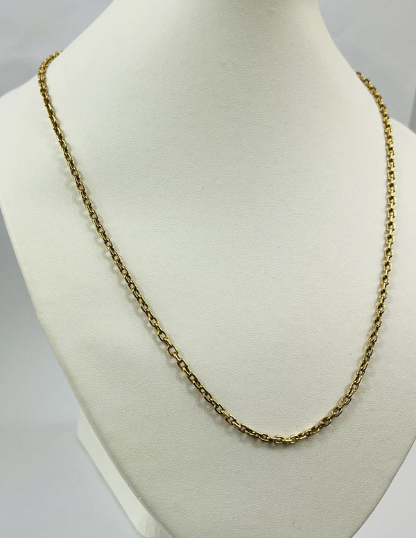 Chaîne Or Jaune Maille Forçat