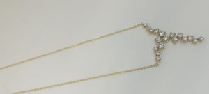 Collier Or avec Oxydes