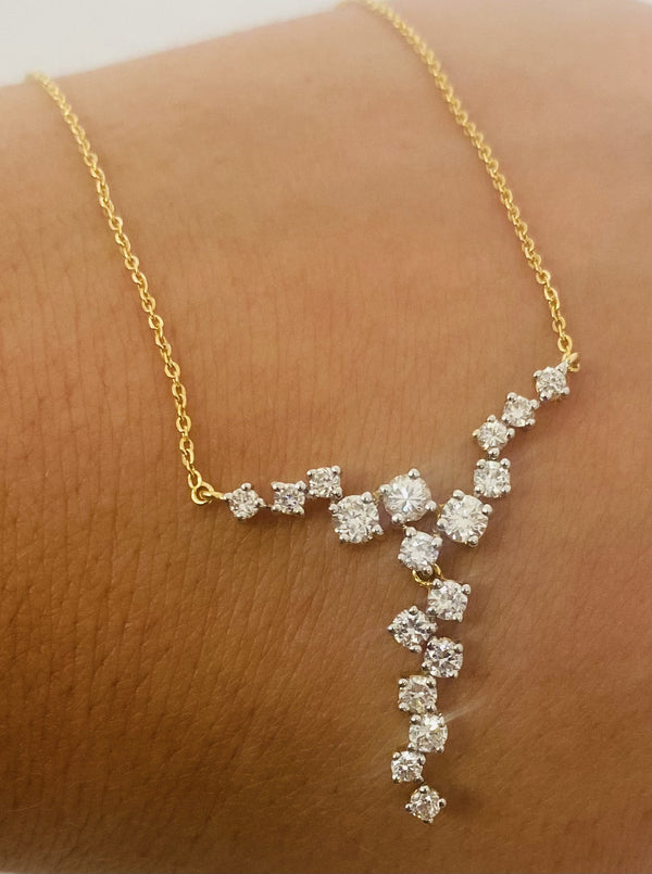 Collier Or avec Oxydes