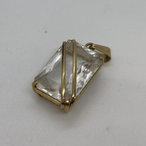 Pendentif Or avec Oxyde