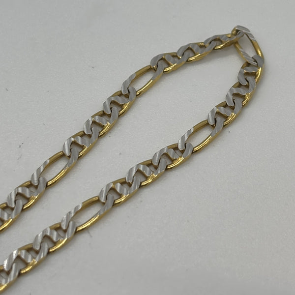 Chaîne 2 Ors Maille Figaro