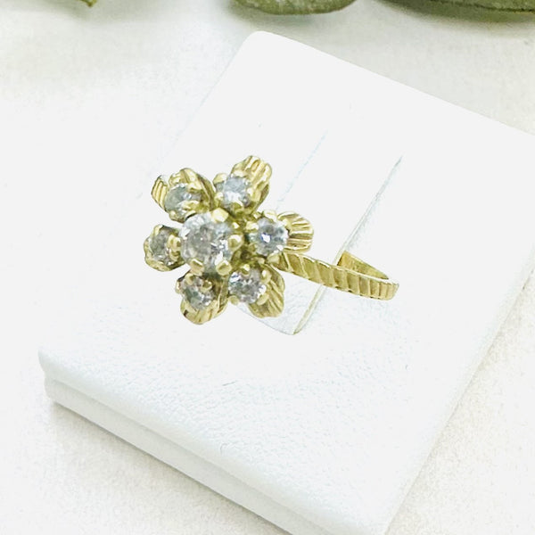 Bague Chou avec Oxydes