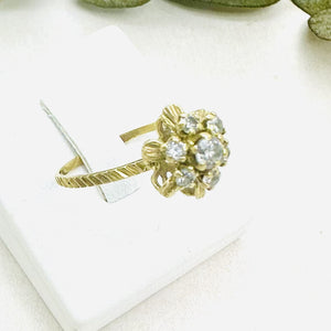 Bague Chou avec Oxydes