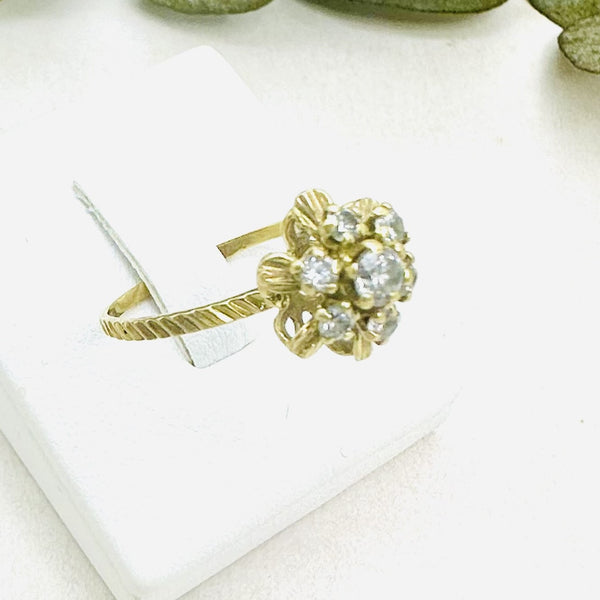 Bague Chou avec Oxydes