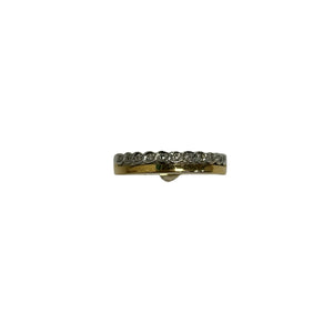 Bague 2 Ors avec Diamants