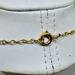 Collier Or avec Fleur