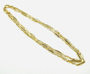 Collier Or Jaune en Filigrane