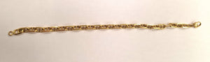 Bracelet Or Maille Marine