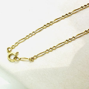 Chaîne Or Maille Figaro