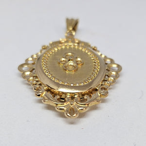 Médaille Or Jaune