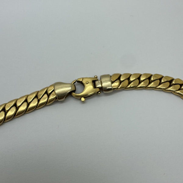 Collier Or Maille Anglaise