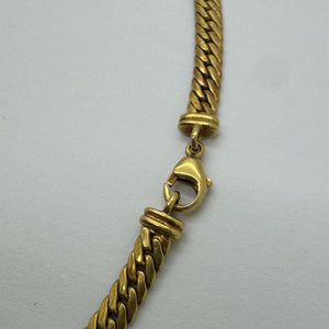 Collier Or Maille Anglaise