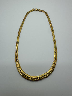 Collier Or Maille Anglaise