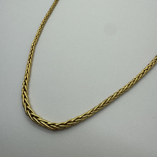 Collier Or Maille Anglaise