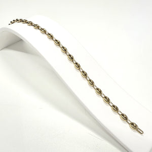 Bracelet Or Maille Grain de Café
