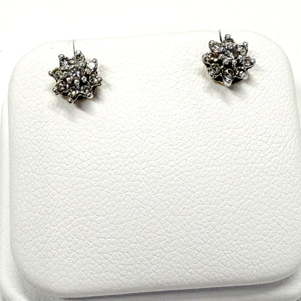 Boucles Puces avec Diamants