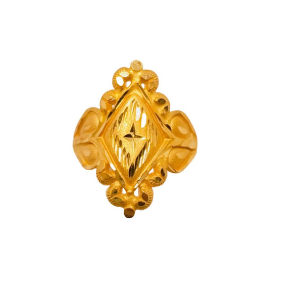 Bague Ancienne en Or Jaune 21 carats
