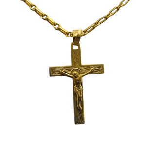 Pendentif Croix en Or Jaune