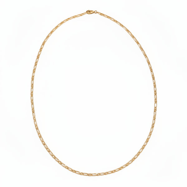 Collier Princesse Figaro en Or Jaune 18k