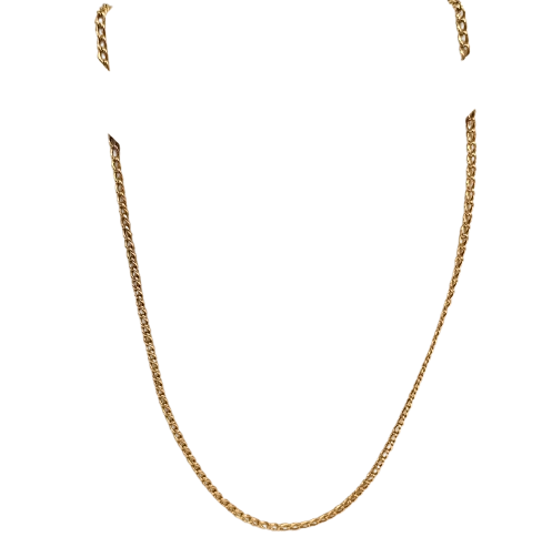 Collier Or Maille Forçat