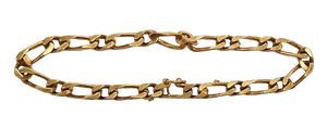 Bracelet Gourmette Or Jaune