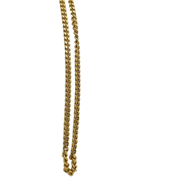 Collier sautoir en or jaune 18K
