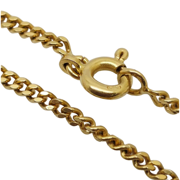 Collier sautoir en or jaune 18K