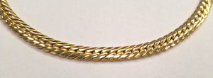 Collier Or Maille Anglaise