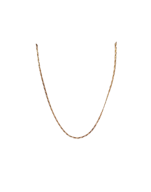 Collier Princesse en Or Jaune 18K Anneau Ressort