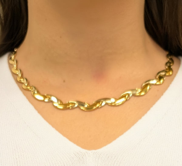 Collier Princesse en Or Jaune 18 K - 43.18 G