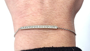 Bracelet or avec Diamants