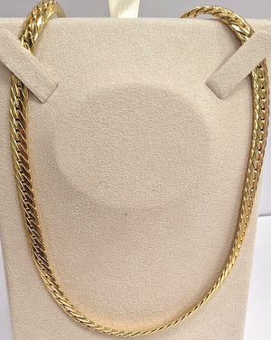 Collier Or Maille Anglaise