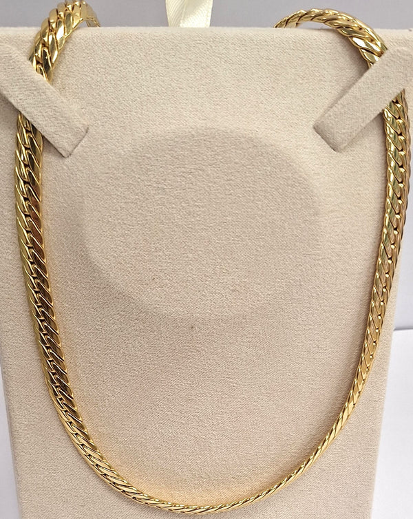 Collier Or Maille Anglaise