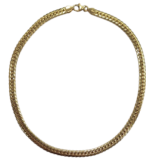 Collier Or Maille Anglaise