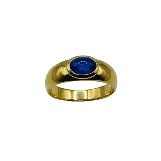 Bague en or jaune 18k - 2.64 G
