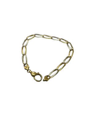 Bracelet Maillon Cheval en Or 18K 19.5 cm 8.51g