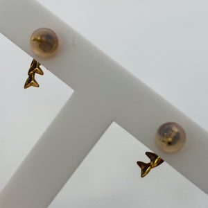 Boucles d'oreille dauphin or